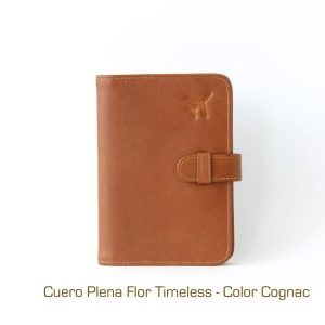 Porta Pasaporte Estándar de Cuero
