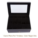 Porta Reloj Grande de Cuero Vacuno