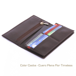 Billetera de Dama de Cuero Vacuno RFID