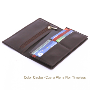 Billetera de Dama de Cuero Vacuno RFID