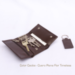 Porta Llaves Hipster de Cuero Vacuno