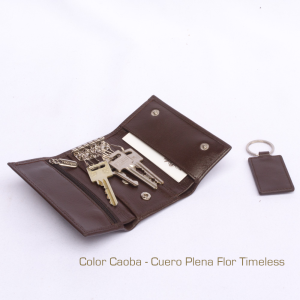 Porta Llaves Hipster de Cuero Vacuno