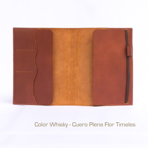 Funda de Cuaderno de Cuero Colección Rústico