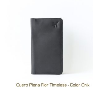 Porta Pasaporte VIP de Cuero Vacuno color Moro