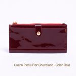 Billetera Charlotte de Cuero Vacuno RFID