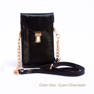 Morral Pequeño de 2 Divisiones de Cuero Vacuno
