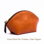 Neceser Pequeño de Dama de Cuero Vacuno
