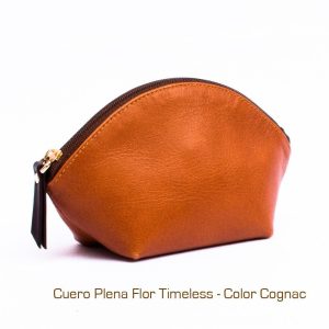 Neceser Pequeño de Dama de Cuero Vacuno