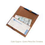 Funda para Chequera de Cuero