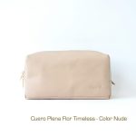 Neceser Esencial de Dama de Cuero
