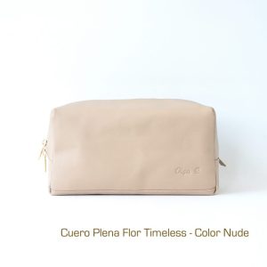 Neceser Esencial de Dama de Cuero