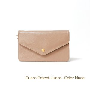 Cartera Envelope de cuero para mujer