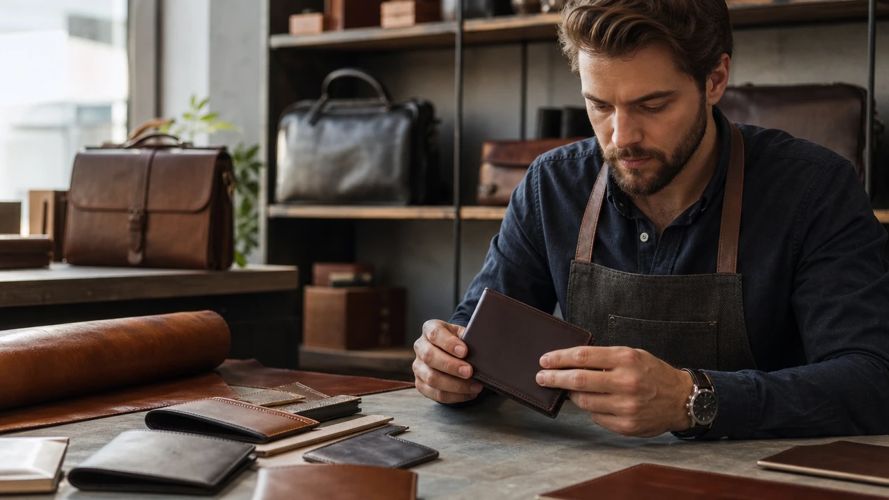 Cómo elegir una cartera de cuero que dure años sin perder estilo